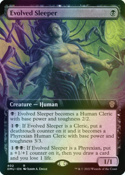 MTG Evolved Sleeper Extended Art Foil ** Dominaria United ** English (NM) - Image 1