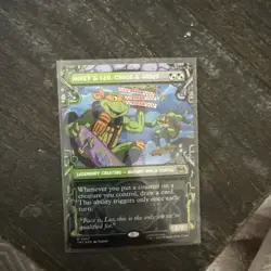 Mikey & Leo, Chaos & Order (Showcase) Teenage Mutant Ninja Turtles full art foil - Image 2
