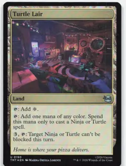 Turtle Lair *Foil* TMT 190 NM - Image 1