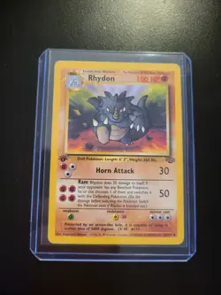 Rhydon Card 45/64 1st Edition Jungle Set Pokemon 1999 - Image 4