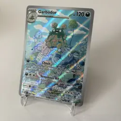 Garbodor 204/182 Paradox Rift Illustration Rare Holo Pokemon TCG MINT - Image 2