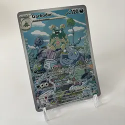 Garbodor 204/182 Paradox Rift Illustration Rare Holo Pokemon TCG MINT - Image 3