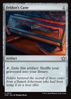MTG Feldon's Cane ** Foundations ** English (NM) - Image 1