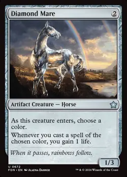 MTG Diamond Mare ** Foundations ** English (NM) - Image 1