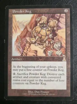 Powder Keg - Urza's Destiny #136 - MTG - LP - Reserve List - Image 1