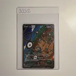 Pokemon Unown V Full Art Ultra Rare Holo 177/195 CGC Silver Tempest TCG Card - Image 1