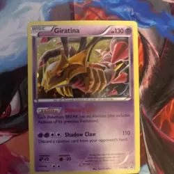Pokemon Giratina TCG XY184 XY Black Star Promo Holo Card English - Image 1