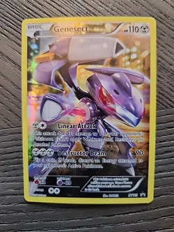Genesect XY119 Full Art Holo Black Star Promo Pokemon Trading Card - Image 1