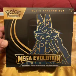 Pokemon TCG Mega Evolution Elite Trainer Box Lucario Brand New/Sealed ETB - Image 1