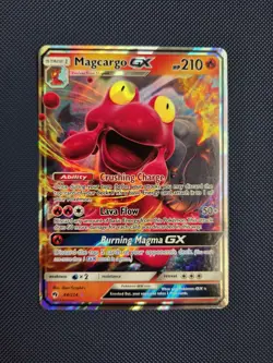 Magcargo GX 44/214 - Lost Thunder - Ultra Rare Pokemon Card - NM - Image 1