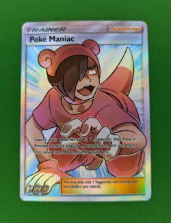 POKEMON TCG - Poke Maniac - Unified Minds - 236/236 - Full Art Rare - NM - Image 1