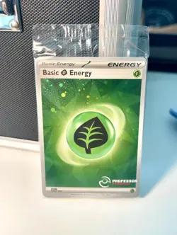 Pokemon TCG Professor Program Stamped Basic Energy Holo Promo Sealed 8 Pack 2024 - Image 1