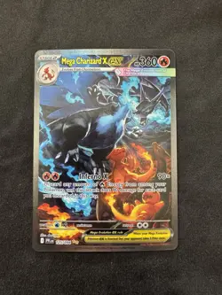 Mega Charizard X ex Special Illustration Rare 125/094 Pokemon Phantasmal Flames - Image 1