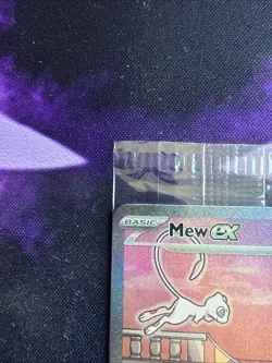 Mew ex SVP 053 Pokemon TCG Scarlet Violet 151 Black Star Promo Full Art SEALED - Image 2