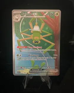 SV01: Scarlet & Violet Base Set Pokemon TCG Spidops Ex - Image 1
