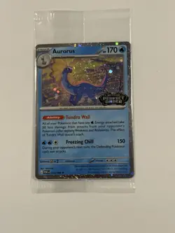 Aurorus 024/088 - Cosmo Holo - Pokemon Perfect Order Stamped Promo SEALED - Image 1