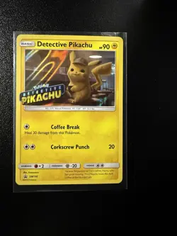 Detective Pikachu Movie promo - SM190 (Stamped) Near Mint Pokemon TCG - Image 3