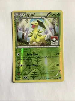 Bayleef 2/122 Breakpoint Reverse Holo Pokemon League Promo - Image 1