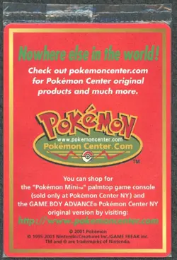 2001 Pokemon Center N.Y Black Star Promo #40 PSA 9 - Image 1