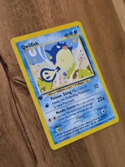 1st Edition Qwilfish - NEAR MINT - 49/64 Neo Revelation 2001 - WOTC Pokemon TCG - Image 3