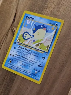 1st Edition Qwilfish - NEAR MINT - 49/64 Neo Revelation 2001 - WOTC Pokemon TCG - Image 4