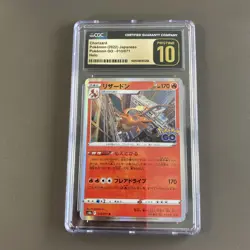2022 Pokemon Japanese Charizard 010/071 Pokemon Go CGC Pristine 10 - Image 1