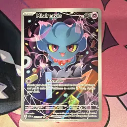 Pokemon Misdreavus 233/217 ASC Rare Full Art Holo Basic 60 HP 2026 - Image 1