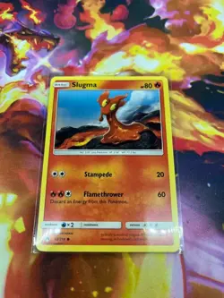 Slugma 43/214 Sm-Lost Thunder Regular NM-Mint Pokemon TCG - Image 3