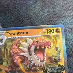 Pokemon TCG Tyrantrum Perfect Order Stamp Holo 066 Promo NM Black Star - Image 3