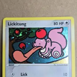 Pokemon Lickitung 80 HP Reverse Holo Uncommon EX FireRed LeafGreen 37/112 2004 - Image 2