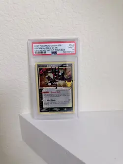 2021 Pokemon SWSH Greninja Gold Star Celebrations #144 PSA 9 - Image 1