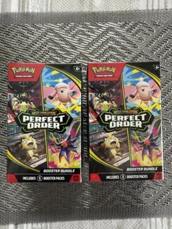 Pokemon TCG Perfect Order Booster Bundle New Sealed x2 Set New - Image 1