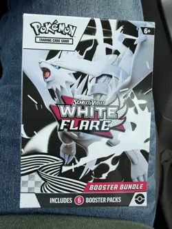 Pokemon TCG Scarlet and Violet White Flare Booster Bundle Box NEW FACTORY SEALED - Image 1
