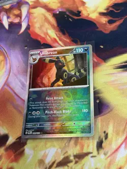 Pokemon Umbreon TCG Prismatic Evolutions Master Ball Reverse Holo 059/131 🔥 - Image 3