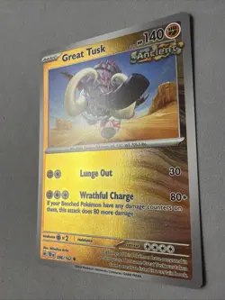Pokemon TCG * SV Temporal Force * 96/162 Great Tusk REVERSE HOLO Uncommon * NM - Image 2