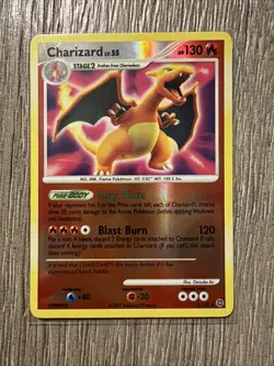 2007 Pokemon Diamond & Pearl Secret Wonders 3 Charizard-Reverse Holo - Image 4