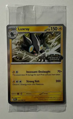 Pokemon Luxray 028/088 Perfect Order Best Buy Stamped Promo Sealed x50 - Image 1