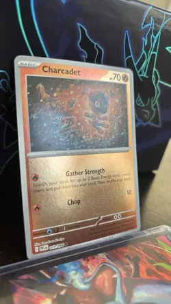 Pokemon TCG Charcadet 019/094 Reverse Holo NM Phantasmal Flames - Image 2