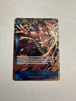 Portgas.D.Ace OP07-053 3rd Anniversary Winner One Piece Card OP14-111 Perona Alt - Image 1