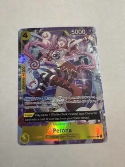 Portgas.D.Ace OP07-053 3rd Anniversary Winner One Piece Card OP14-111 Perona Alt - Image 4