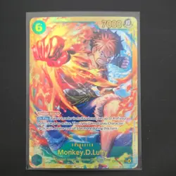 Monkey.D.Luffy OP13-118 Secret Rare Foil One Piece CCG - Image 3