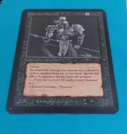 HYPNOTIC SPECTER - MtG ALPHA - Magic the Gathering card MP - Image 3