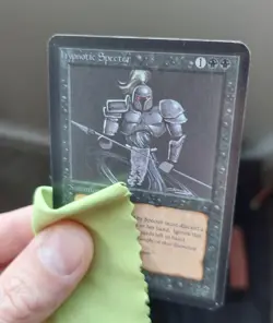 HYPNOTIC SPECTER - MtG ALPHA - Magic the Gathering card MP - Image 5