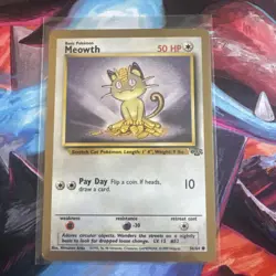 Pokemon Meowth - (Gold Bordered Promo) 56/64 Miscellaneous Cards & Products - Image 1