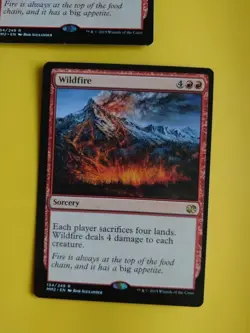 Wildfire x2 MM2 Sorcery rare Magic the Gathering Card. - Image 2