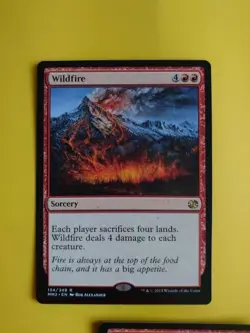 Wildfire x2 MM2 Sorcery rare Magic the Gathering Card. - Image 4