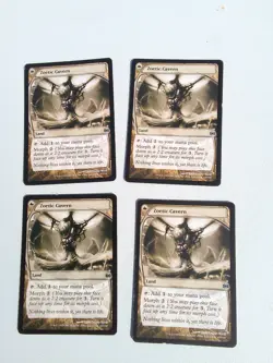 Magic the gathering Card. Zoetic Cavern. Playset. 4 cards Future Sight - Image 1