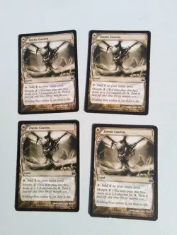 Magic the gathering Card. Zoetic Cavern. Playset. 4 cards Future Sight - Image 2