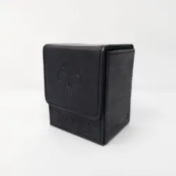 Magic the Gathering MTG Mana Flip Deck Box Ultra Pro BLACK Magnetic - 100 Cards - Image 1