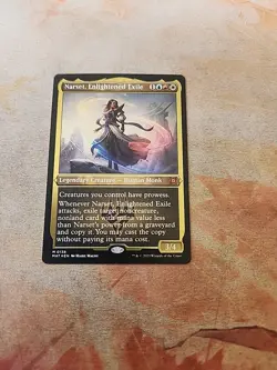 Narset, Enlightened Exile Foil Etched March Of The Machine The Aftermath MTG NM - Image 1